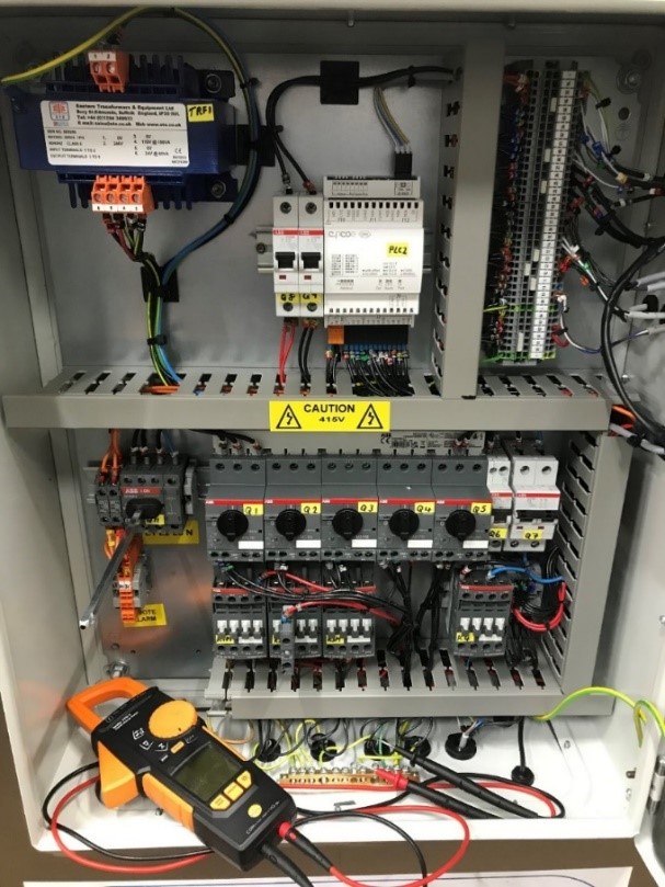 Air-cooled industrial chiller